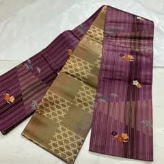 kimono+one◆kimonoarisa◆美品◆最高級西陣織唐織◆正絹◆リバーシブル◆長尺◆432cm半幅帯半巾帯小袋帯◆