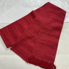 kimono+one◆kimonoarisa◆未使用同然◆素敵な米沢織手織りの半幅帯◆正絹◆369cm◆半幅帯半巾帯小袋帯◆