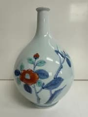 【鍋島焼】一輪挿し花瓶　花器 / 忠山銘