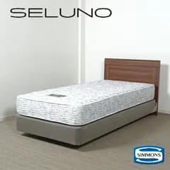 ◾︎SELUNO◾︎  【展示美品】SIMMONS  シモンズ  ビューティレスト セレクション ツインコレクション シングルベッド / ダブルクッション仕様  25万  x551