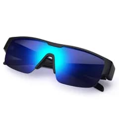 【特価セール】UV400 偏光オーバーグラス 紫外線カット めがねの上から掛ける TR90フレーム バイク/釣り/ゴルフ/トライブ用 スポーツサングラス 偏光レンズ
