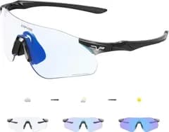 【人気商品】バイク 自転車 テニス 登山 野球 マラソン 対応 ランニング スポーツサングラス 調光レンズ アジアンフィット レディース 軽量TR90フレーム メンズ UV400 サングラス 紫外線カット KAPVOE