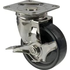 新品 ナンシン ステンレスキャスター SU-STC(自在SP付) SU-STC-65NMS-12