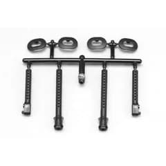 ヨコモ BD9/10/11用F/Rﾎﾞﾃﾞｨﾏｳﾝﾄ(ﾊｰﾄﾞ) B11-016H RCカー部品