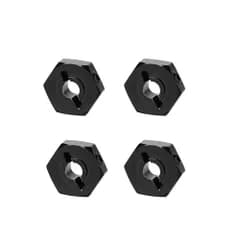 流星/LC racing 12mmｱﾙﾐ製6角ﾎｲｰﾙﾊﾌﾞ(4mm)4個入 L6245 RCカー部品