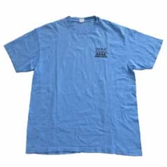 UNDEFEATED アンディフィーテッド 半袖Ｔシャツ TORCH ロゴ 聖火 プリント クルーネック カットソー コットン トップス ライトブルー L メンズ 【中古】