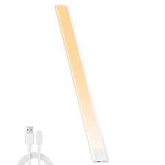 LEDバーライト 60cm 充電式 人感センサーライト 無段階調光 3段階調色 キャビネットライト 超薄型設計 手元灯 マグネット LEDライト 配線工事不要 省エネ 長寿命 高感度 部屋 玄関 廊下 キッチン 棚 国内発送