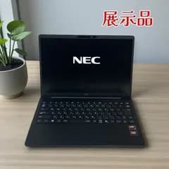 (展示品) NEC ノートPC LAVIE N14 Slim PC-N145DKAB Ryzen 5 14型 タッチパネル 【訳アリ】
