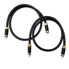 SAEC SL-1980 0.7m RCAケーブル ペア 音響 オーディオ 中古 H11286378