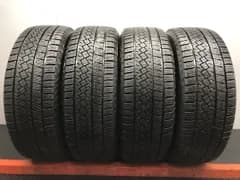 PIRELLI ICE ZERO ASIMMETRICO 215/60R17 17インチ スタッドレス 4本 22年製 バリ溝 エスティマ C-HR オデッセイ アルファード等　(STZ208)