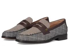 コールハーン レディース シューズ スリッポン・ローファー Cole Haan Lux Pinch Penny Loafers Multi Plaid Textle マルチカラー