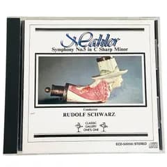 F06074 CD マーラー 交響曲第5番嬰ハ短調① 第1楽章 / 第2楽章 / 第3楽章 ロンドン・シンフォニー・オーケストラ 指揮:ルドルフ・シュワルツ