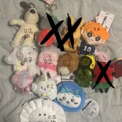ぬいぐるみキーホルダーまとめ出品