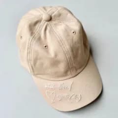 To b. by agnes b. トゥービーバイアニエスベー WO84 CAP メッセージキャップ