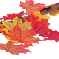【特価セール】500枚 人工紅葉 紅葉の造花 カエデの葉 もみじ 装飾 用 造花 もみじ 季節 人工葉 ハロウィーン 飾り 結婚式 秋の装飾 DIY イベン 舞台 ハロウィン 8 x 8 cm