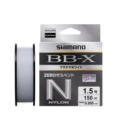 新品 シマノ(SHIMANO) ナイロンライン BB-X プラズマホワイト ZEROサスペンド ナイロン 150m LA-C55Y 1.5号 ホワイト