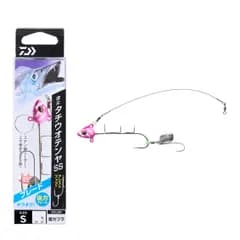 新品 ダイワ(DAIWA)ハリ・仕掛け 波止タチウオテンヤSSブレード 3S ルミノーバ/紫ゼブラ