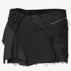 フレアアップ Layered Mini Skirt