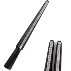 新品 LIKENNY リングゲージ棒 リングゲージ サイズ棒 日本規格1~34号対応 EU US HK 4種類の国際規格 指輪 リング 計測 軽量 プラスチック (A)