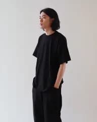 コモリ コットン ジャージ Tシャツ
