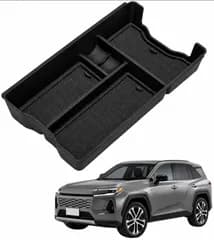 [1Off Craft] 新型トヨ�� RAV4 6代目 XA60系 専用 コンソールボックス コンソールトレイ 2025 2026 XAN60型 AXAN64型 車内 収納 アクセサリー 滑り止めマット カスタム パーツ 小物入れ 内装 インテリア 多機能 