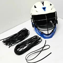【ジャンク】現状品 Cascade R ラクロス ゴーリーヘルメット ST-5PROS用紐21本付