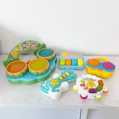 美品✨ ベビー楽器おもちゃ5点セット 動作確認済み 1歳頃おすすめ