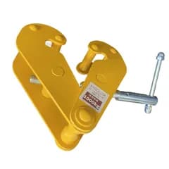 HELIX ビームクランプ 1.0t チェーンブロック用 1000kg H鋼 I鋼 横引き 吊りクランプ HBC-A1 (1)ys