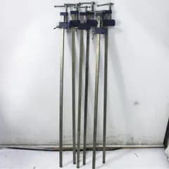 1000ｍｍハタガネ6本セット SOMAX 端金/旗金/締旗/クランプ