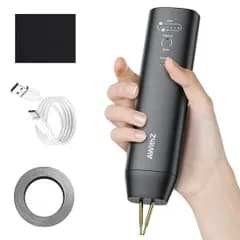 ★新品★スポット溶接機、AWithZ 2in1 ハンドヘルドバッテリースポット溶接機、自動と手動の 2 つのモード、11 ギア調整可能 DIY バッテリーパックの作成用 (2M ニッケルシート + 日本語ユーザーマニュアル) 9ac27412