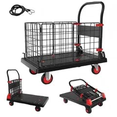 深めカゴ 静音 ロック 軽量 キャスター付き 耐荷重150kg バスケット 3つスタイル 運搬車 メッシュかご付き 手押し 倉庫 工場 折りたたみ 店舗 カゴ付き台車 会社 カゴ台車 ゴミ出し