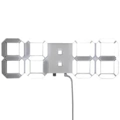 ニトリ(NITORI) 3D文字 LED デジタル 掛け時計 001SL NITORI 8172748 国内発送