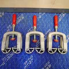 [送料無料] 3点セット☆KANTENFIX クランプ 工具 締め付け 大工道具 内装 作業 縁張り 縁貼り カンテンフィックス 型式不明☆