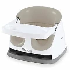 インジェニュイティ Ingenuity ベビーベース ベビーローチェア ベビーソファ【6ヶ月~】 ダイニングチェア用取付けベルト入り トレイ収納可 カシミヤ 10678pms 96bcd249