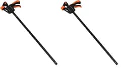 E-Value クイックバークランプ ERC-600M 素早く簡単に固定 奥行21×高さ78×幅3.5cm (× 2)送料無料