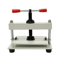 INTBUYING 製本機 製本プレス機 手動プレス機 ハンドプレス機 高圧圧着機 a5サイズ 製本 レザークラフト 型抜き送料無料
