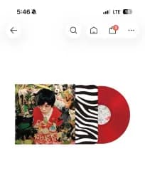The Black Skirts(コムジョンチマ) 正規 1 家 201 LP 赤 グリッター