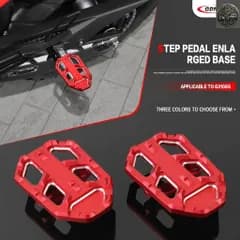 BMW F750 F850GS G310GS R1200GS S1000XR MOTORCYCLE FRONT FOOT PEDAL MODIFICATIONEXPANDABLE TEETH ANTI SLIP FOOT PEDAL