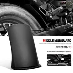 CLC450  450CLC CLC 450 MOTORCYCLE 450 CLC REAR FENDER MUDGUARD MID MUDGUARD EXTENSION COVER SPLASH GUARD