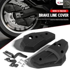 YAMAHA TMAX530 TMAX 560  REAR CALIPER COVER MOTORCYCLE TMAX560 REAR DECK COVER DECORATION REAR CALIPER PROTECT GUARD