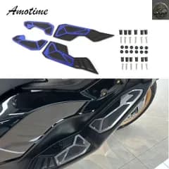YAMAHA NMAX 2025 2026 MOTORCYCLE FOOTPADS FRONT AND REAR PEGS PLATE PEDAL MODIFIED SKID PROOF FOOTREST