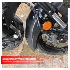 YAMAHA  MT-03 YZF R3 FENDER MUDGUARD MOTORCYCLE MT03 MUDGUARD EXTENSION SPLASH FRONT FENDER HUGGER EXTENDER DUST SPLASH