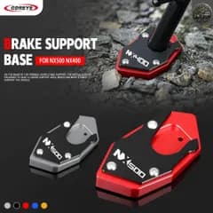 HONDA NX500 NX400 SIDE STAND ENLARGER PAD SUPPORT PLATE MOTORCYCLE NX 400 NX 500 ENLARGER EXTENSION PLATE FOOT PAD SUPPORT