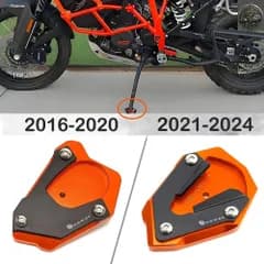  KTM 1290 890 790 1190 1090 1050 ADVENTURE SUPER ADV R S T MOTORCYCLE  SIDE STAND PAD KICKSTAND EXTENSION