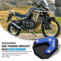 HONDA TRANSALP 750 XL750 SIDE STAND ENLARGER PAD SUPPORT PLATE MOTORCYCLE XL750 ENLARGER EXTENSION PLATE FOOT PAD SUPPORT