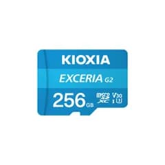 KIOXIA キオクシア (旧東芝メモリ) EXCERIA G2 256GB microSDカード Class10 UHS-I U3 A1 V30 対応 LMEX2L256GG2 