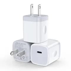 PD 充電器 Type-C 20W USB-C電源アダプタ 3個セット/小型/PD3.0対応/PSE認証/軽量 Hootek ACアダプター Type-C USB コンセント 急速充電器 iPhone コンセント タイプC アダプター iPhone 17/ts