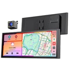 ★新品★ディスプレイオーディオ 9.26インチ ワイヤレス CarPlay & Android Auto 対応 ポータブルカーオーディオ リアカメラ付き 駐車補助 高輝度IPSタッチスクリーン 車載モニター Bluetooth/AUX/FM  fc948491
