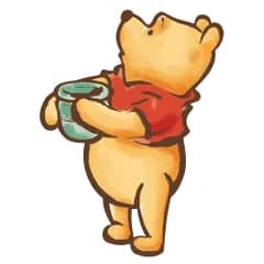 やのまん(Yanoman) 【日本製】 266ピース ジグソーパズル ディズニー ジグソーパズルシルエット ‐くまのプーさん（水彩）‐ 31-08 (32.9x44.2cm) ピース請求ハガキ付き のり付き へら付き 取扱説明書付 [ジグソーパズルシルエット]