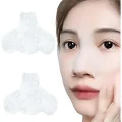 コットン 化粧水パック用 鼻用 毛穴パック 黒ずみケア 100枚セット 100％天然コットン 毛穴ケア 鼻 鼻用100枚 23